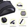 RTRTGS Nylon Dog Muzzle, Adjustable Loop, Breathable, Secure Fit for Small to Medium Dogs, Prevents Biting, Chewing, and Barking (L, Black) view 4