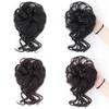 Messy Bun Hairpiece with Wavy, Curly Synthetic Hair view 4