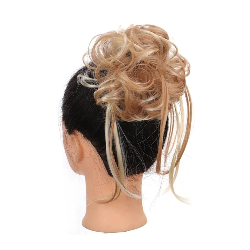 Messy Wavy Bun Hairpiece
