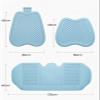 EQUSS Universal Car Seat Covers, Front/Rear, 4-Season, 3-Piece Set (Color: 2) view 2