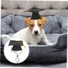 Minkissy Pet Graduation Cap for Dogs and Cats, Puppy Hat with Tassel, Photo Prop for Pet Parties view 3