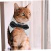 Minkissy Bow Dog Collar with Bow Tie view 3