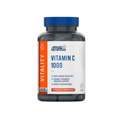 Applied Nutrition Vitamin C with Rose Hips, 1,000 mg - 100 Tablets