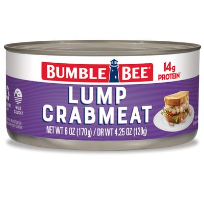 Bumble Bee Lump Crabmeat, 170 mL