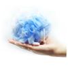 Shower Loofah Balls with Hanging Rope, PE and Cotton, 8-Piece Set view 1