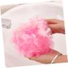 Shower Loofah Balls with Hanging Rope, PE and Cotton, 8-Piece Set view 4