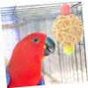 DOITOOL Hanging Rattan Ball Bird Toy view 2