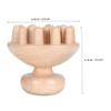 Creative Beechwood Acupressure Massage Comb for Scalp Massage view 2