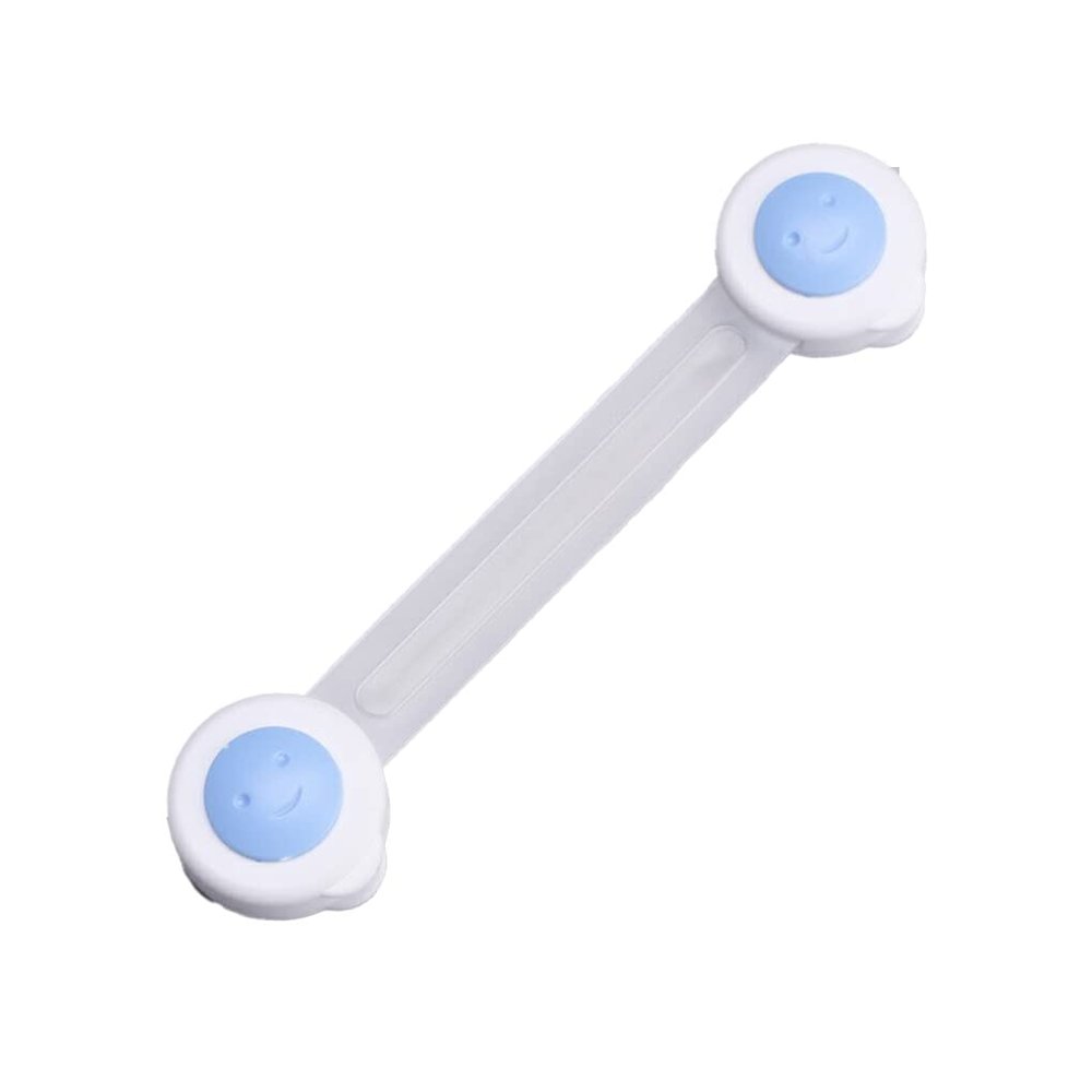 dijiusidy Baby Safety Lock for Cabinets and Drawers, Adjustable, Blue