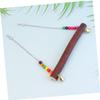 ORFOFE Hanging Swing with Random Pearl Colors for Birds view 3