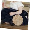 Wooden Baby Milestone Cards, 12-Piece Set for Newborns, Photo Props view 3