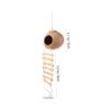 Beavorty Hanging Parrot Nest Made of Coconut Shell, Smooth Surface, Lightweight for Bird Cages and Breeding Nests view 4