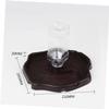 DOITOOL Plastic Reptile Water Bowl, Stable and Smooth, for Bearded Dragons and Lizards view 2