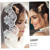 Pearl and Rhinestone Alloy Side Hair Comb for Women view 2