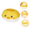 Decorative Tissue Box Holder with Cartoon Design, Yellow view 2