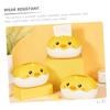 Decorative Tissue Box Holder with Cartoon Design, Yellow view 3