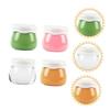 DOITOOL 8-Piece 10 g Cosmetic Jars with Secure Lids, Acrylic and PP, for Lip Balm, Travel, and Everyday Use view 4