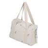 Keenso Multifunctional Stroller Storage Bag with Zipper, Embroidery, Reusable Handbag, Diaper Bag (Olive Bag) view 1