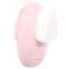 Double-Sided Manual Facial Cleansing Brush, Pink Silicone view 1