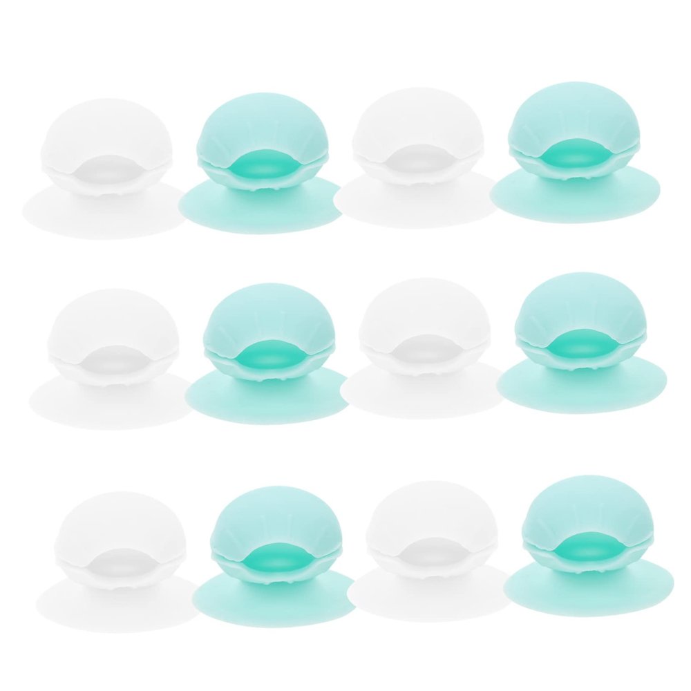 DOITOOL Silicone Lip Brush Covers, 12-Pack, Reusable
