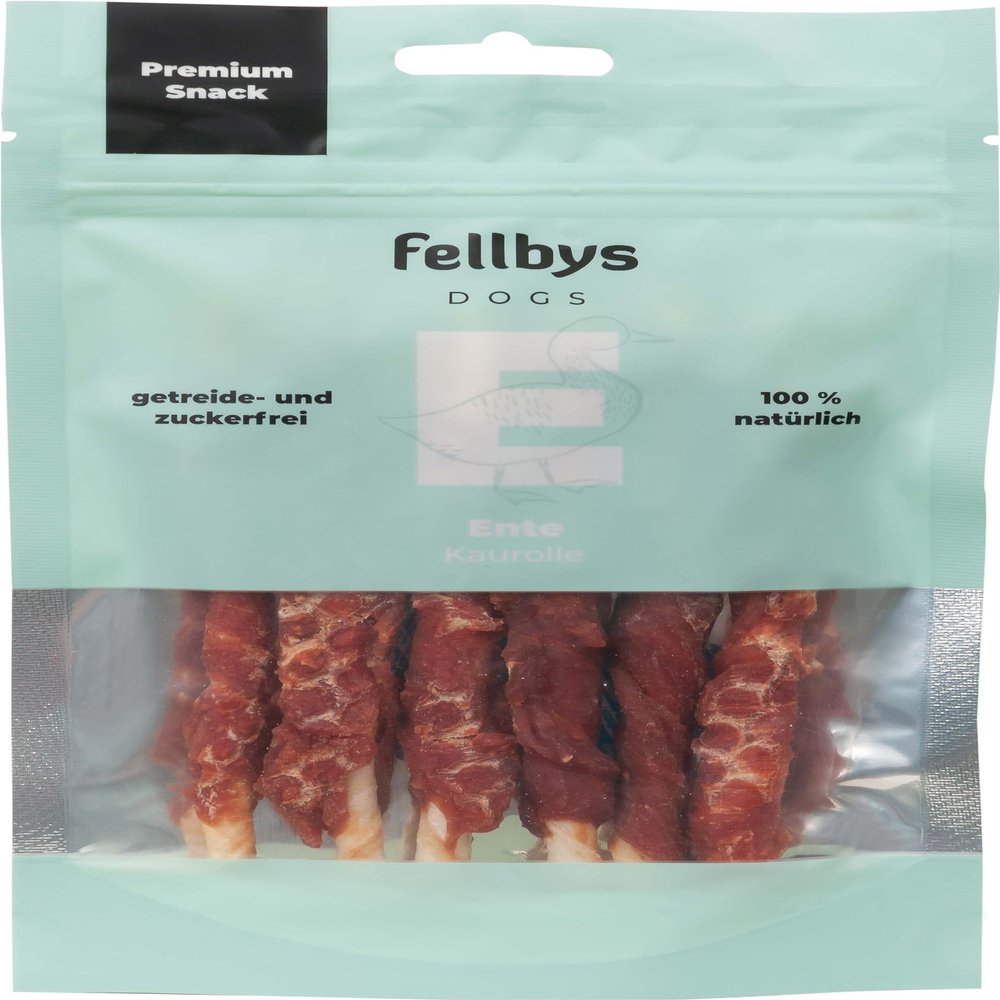 Fellbys Dog Snacks Chew Roll with Duck 70g