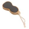 Minkissy Glass Foot File with Bamboo Handle for Gentle Callus Removal view 1