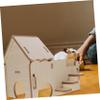 DOITOOL Wooden Guinea Pig House for Cages, Small Pet Bed for Playing and Sleeping view 3