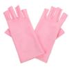 Housoutil Pink UV-Protective Half-Finger Manicure Gloves view 1