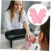 Housoutil Pink UV-Protective Half-Finger Manicure Gloves view 4