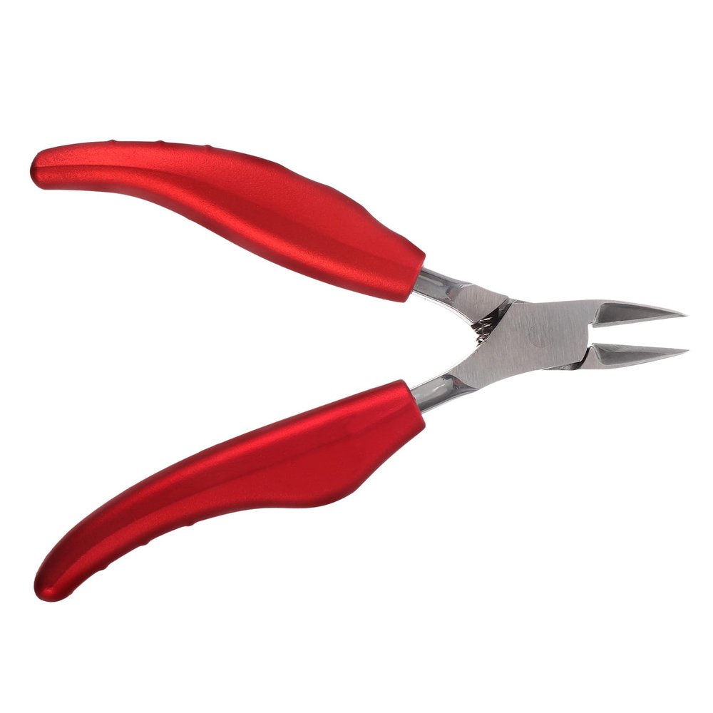 Mikinona Folding-Handle Stainless Steel Nail and Toenail Clipper for Thick and Ingrown Nails