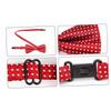 Beavorty 10-Pack Adjustable Dog Bowties for Pets - Colorful Dots view 3