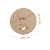 Abaodam Baby Growth Milestone Cards with Engraving view 4