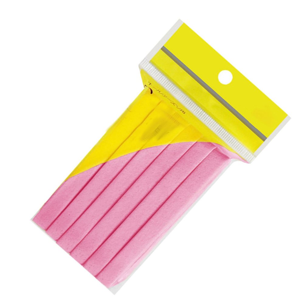 12-Pack Pink Cosmetic Facial Cleansing Sponges