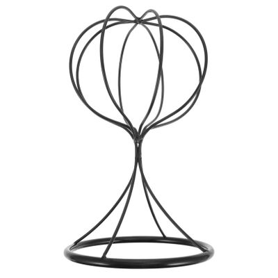 PRETYZOOM Adjustable Black Iron Hat Stand for Display