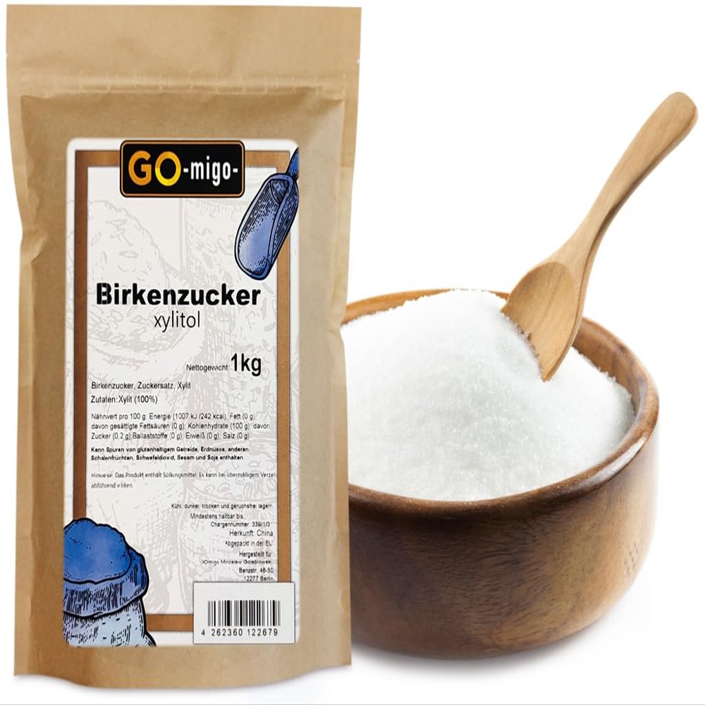 1 kg Xylitol | Birch Sugar from China | Sugar Substitute