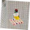DOITOOL 2-Pack Parrot Swing with Chain and Wooden Bridge view 4