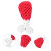 Housoutil Handmade Dog Chew Toy - Chicken Leg Shape view 4