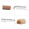 DOITOOL Pet Nest Rabbit Sleeping Tunnel for Small Animals, Khaki view 2