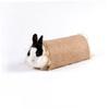DOITOOL Pet Nest Rabbit Sleeping Tunnel for Small Animals, Khaki view 4