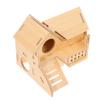 Housoutil Wooden Hamster House view 1