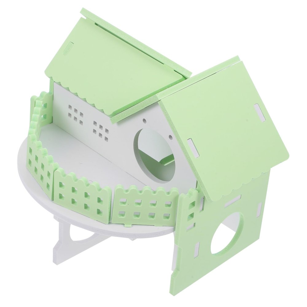 Housoutil Wooden House for Small Pets