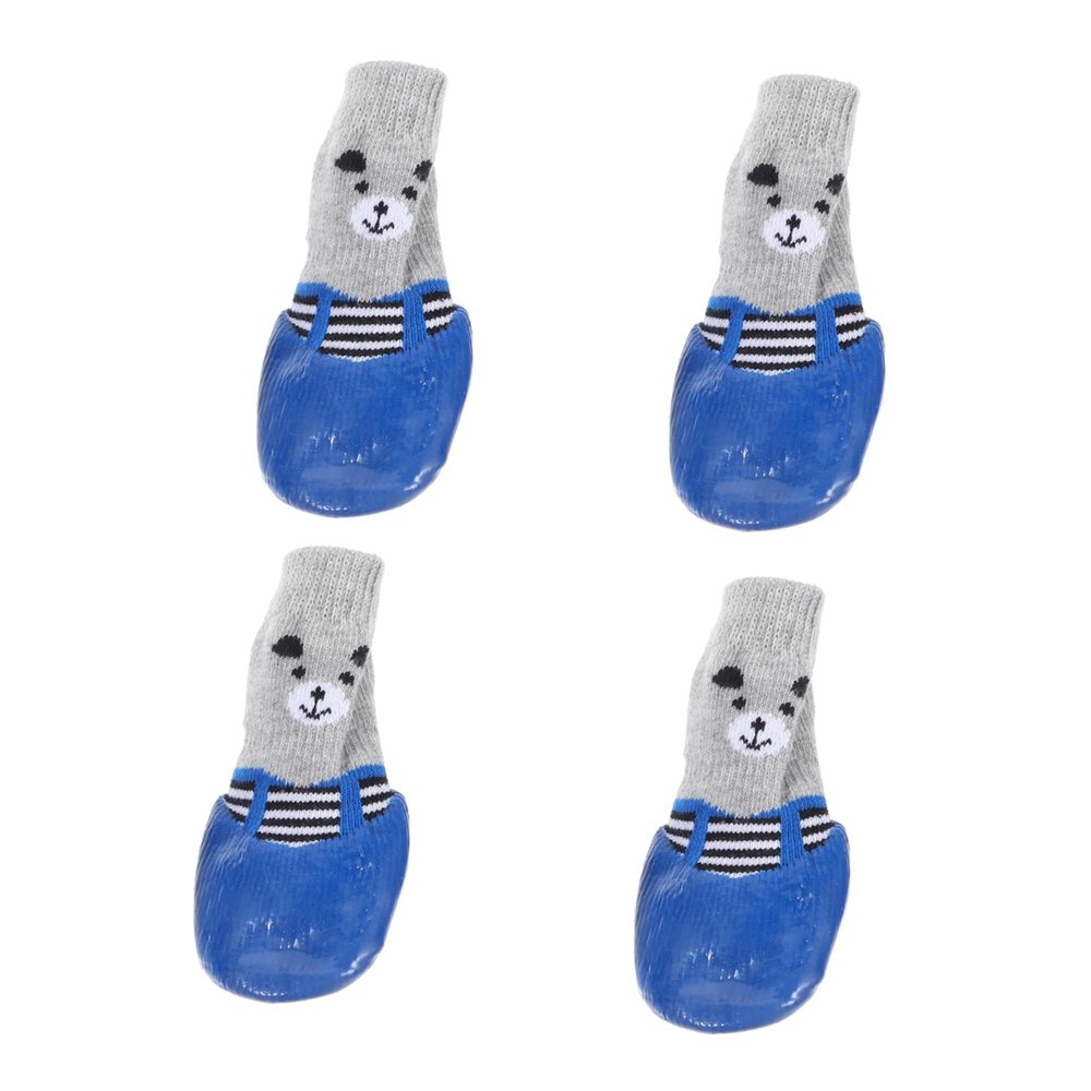 Beavorty 4-Pack Pet Shoes for Dogs and Cats