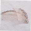 2-Piece Alloy Bridal Hair Comb Set with Pearls and Rhinestones view 4