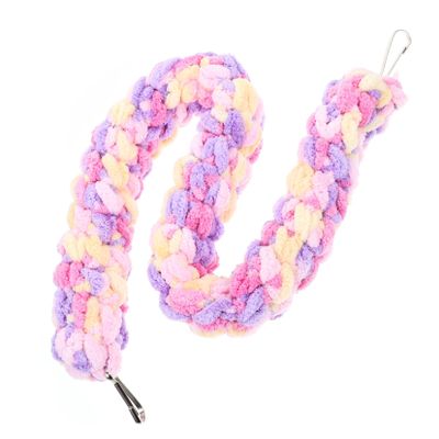 FRCOLOR Reptile Climbing Rope Toy, Colorful Climbing Vine for Bird Cages and Terrariums