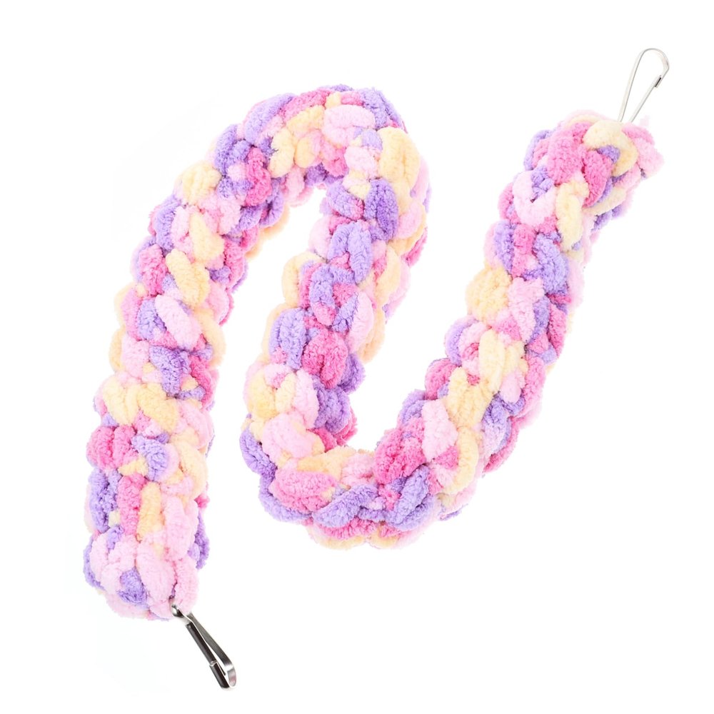 FRCOLOR Reptile Climbing Rope Toy, Colorful Climbing Vine for Bird Cages and Terrariums