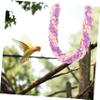 FRCOLOR Reptile Climbing Rope Toy, Colorful Climbing Vine for Bird Cages and Terrariums view 2