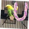 FRCOLOR Reptile Climbing Rope Toy, Colorful Climbing Vine for Bird Cages and Terrariums view 3