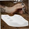 Housoutil Silicone Pigment Cup Holders, 2-Pack, White Tattoo Ink Cup Organizer view 2