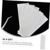 Professional Eyelash Glue Strip Holder with 10 White Sheets view 3