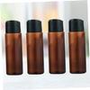 Brown 250 ml PET Lotion Dispenser Bottle for Camping and Travel view 2